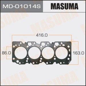 Прокладка ГБЦ MD-01014S MASUMA