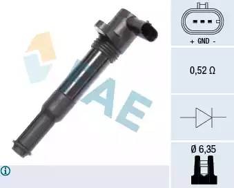 Катушка зажигания 80233 FAE