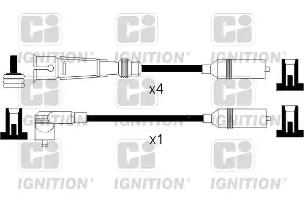 Ккомплект проводов зажигания XC760 QUINTON HAZELL