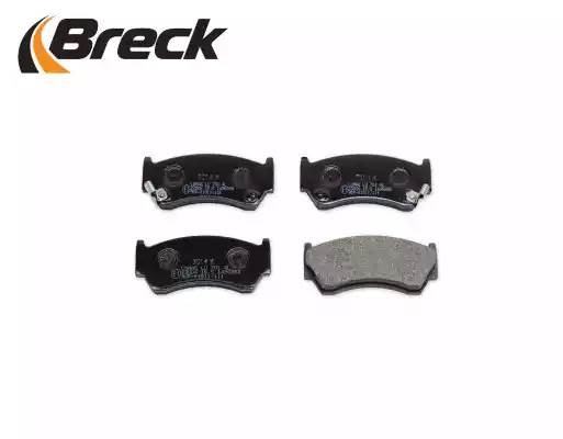 Комплект тормозных колодок, диско 23004 00 701 10 BRECK