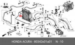 Деталь 80342S01A01 HONDA