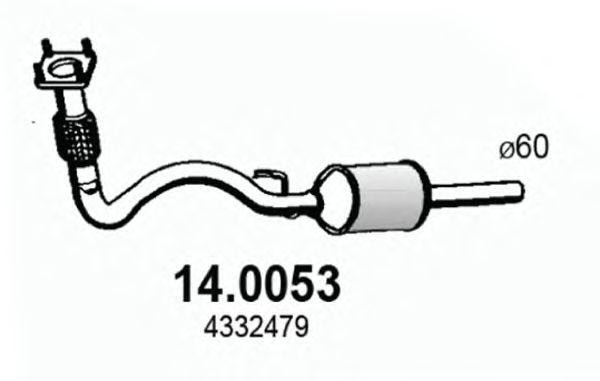 Катализатор 140053 ASSO
