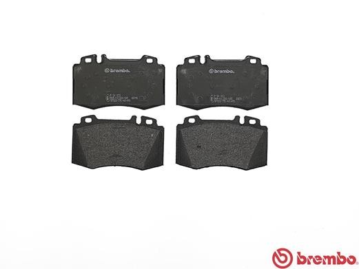 Комплект тормозных колодок, диско P50053 BREMBO