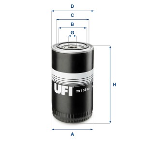 Масляный фильтр 23.156.00 UFI