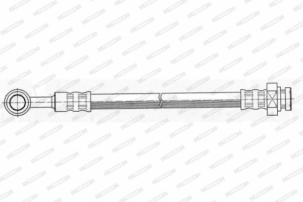 Тормозной шланг FHY2396 FERODO