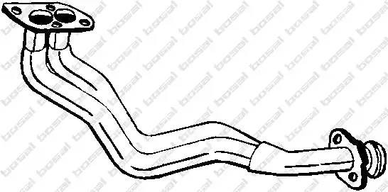 Выпускной трубопровод 788141 BOSAL