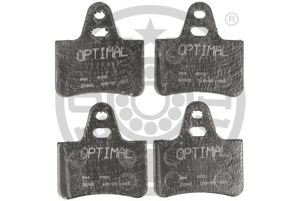 Комплект тормозных колодок, диско 9541 OPTIMAL
