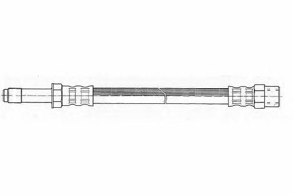 Тормозной шланг FHY2089 FERODO