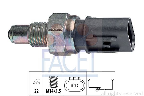 Термостат, охлаждающая жидкость 78391S FACET