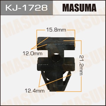 Клипса крепежная KJ1728 MASUMA