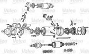 Стартер D11E89TE VALEO PHC