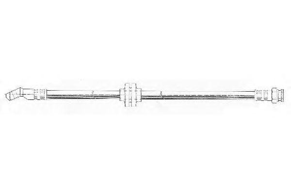 Тормозной шланг FHY2130 FERODO