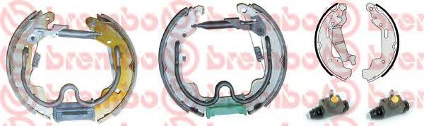 Комплект тормозных колодок K 59 040 BREMBO