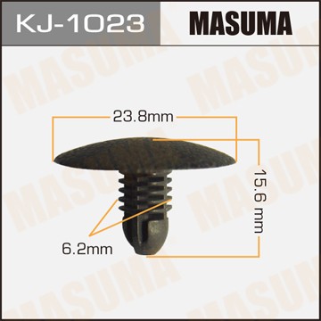 Клипса крепежная KJ1023 MASUMA