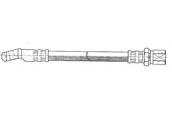 Тормозной шланг FHY2007 FERODO
