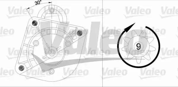 Стартер 436079 VALEO PHC