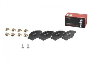 Комплект тормозных колодок, диско P 61 068 BREMBO