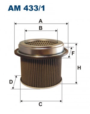 Фильтр воздушный AM4331 FILTRON