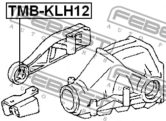 Опора дифференциала TMB-KLH12 FEBEST