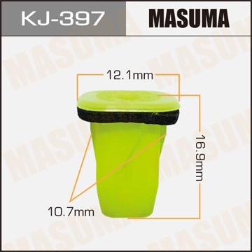 Клипса крепежная KJ397 MASUMA