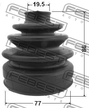Пыльник ШРУСа 0317-035 FEBEST