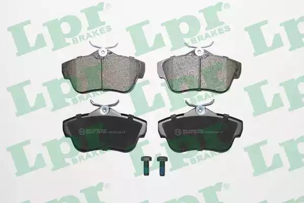 Колодки тормозные дисковые 05P1460 LPR