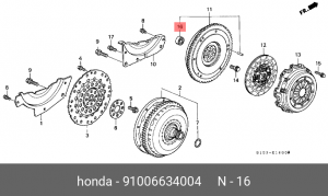 Деталь 91006634004 HONDA
