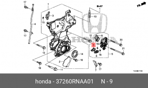 Датчик давления масла 37260RNAA01 HONDA