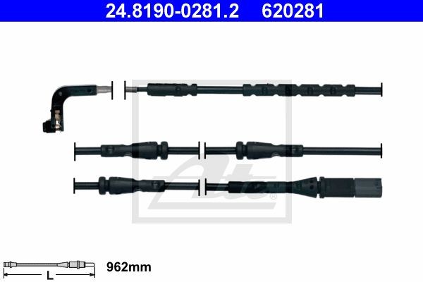 Датчик износа тормозных колодок 24.8190-0281.2 ATE