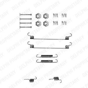 Комплектующие, тормозная колодка LY1263 DELPHI