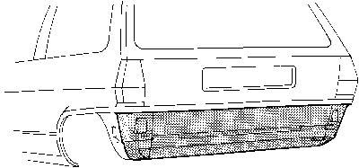 Задняя стенка 5820136 VAN WEZEL