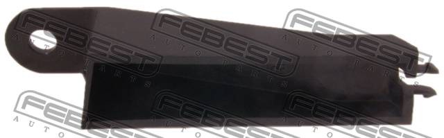 Кронштейн крепления бампера 0237P-N16RH FEBEST
