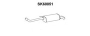Глушитель выхлопных газов конечный SK60051 VENEPORTE