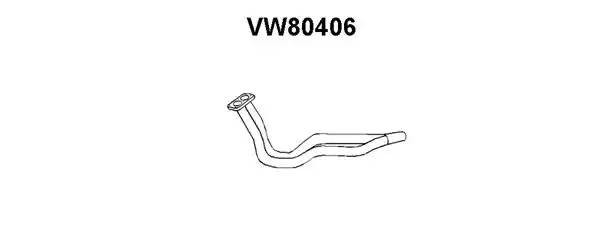 Выпускной трубопровод VW80406 VENEPORTE