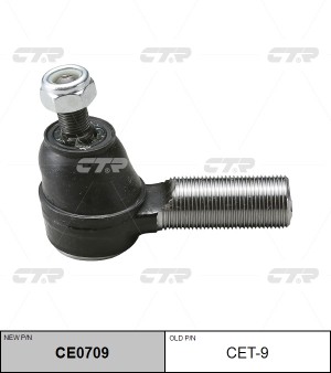 Наконечник рулевой тяги CET-9 CTR
