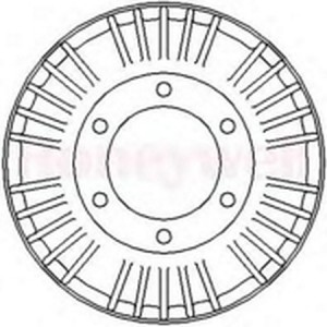 Тормозной барабан 329120B BENDIX JURID