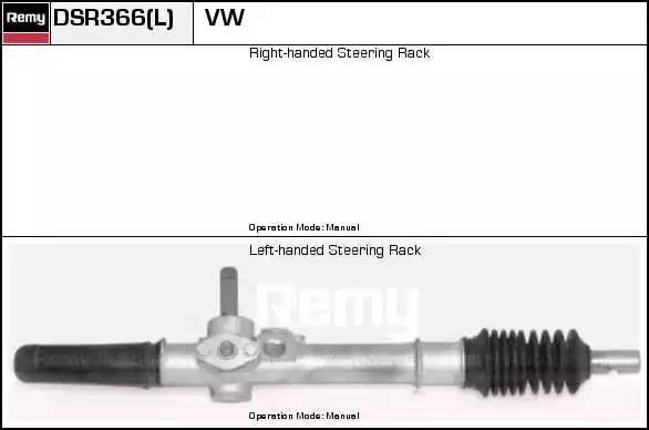 Рулевой механизм DSR366L DELCO REMY
