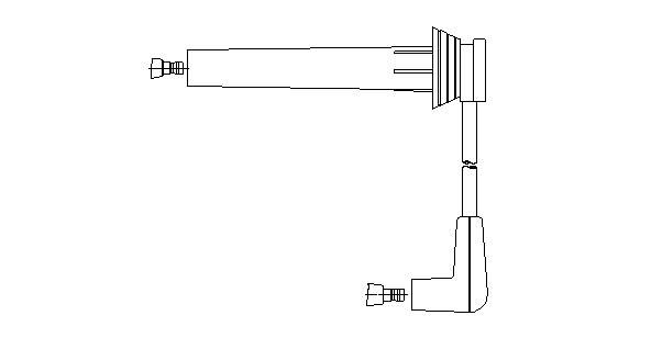 Провод зажигания 3A6122 BREMI