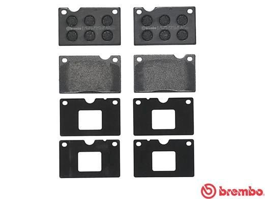 Комплект тормозных колодок, диско P86003 BREMBO