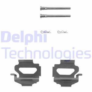Комплектующие, колодки дискового тормоза LX0149 DELPHI