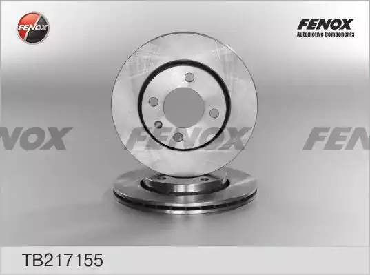 Диск тормозной TB217155 FENOX