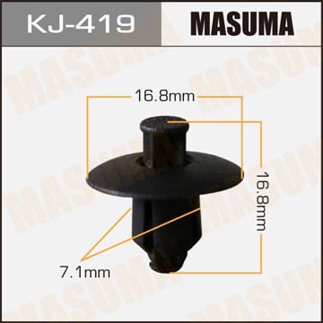 Клипса крепежная KJ419 MASUMA