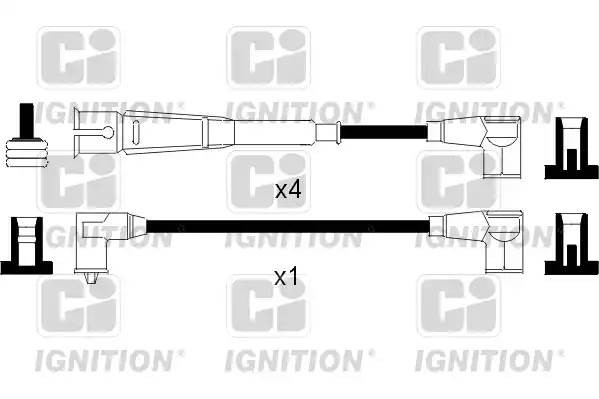 Ккомплект проводов зажигания XC965 QUINTON HAZELL