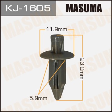 Клипса крепежная KJ1605 MASUMA