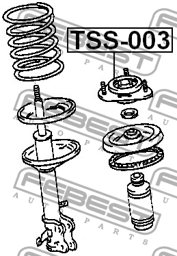 Опора амортизатора подвески TSS-003 FEBEST