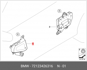 Подушка безопасности 72 12 3 426 316 BMW