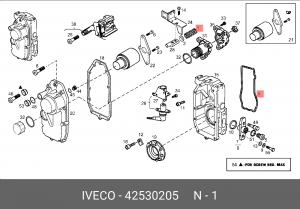 Пружина 42530205 IVECO