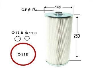 Фильтр масляный двигателя O576 VIC