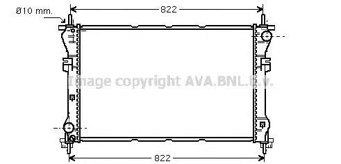 Радиатор охлаждения ДВС FD2318 AVA