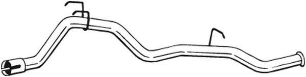 Выпускной трубопровод 480-483 BOSAL